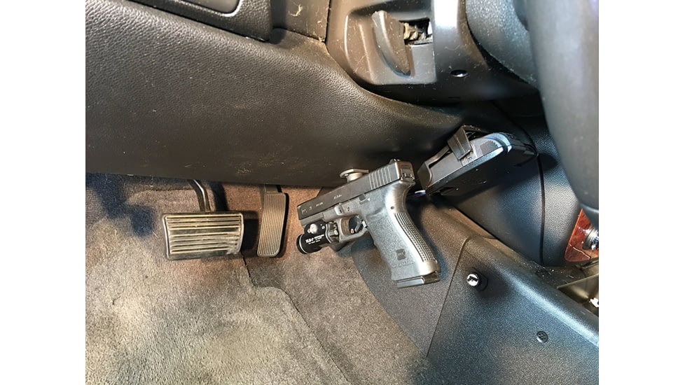 Tacticon Armament Adhesive Backing Gun Magnet, 1 Pack, Black, AM10