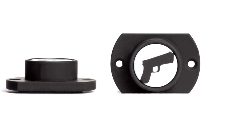 Tacticon Armament Adhesive Backing Gun Magnet, 1 Pack, Black, AM10