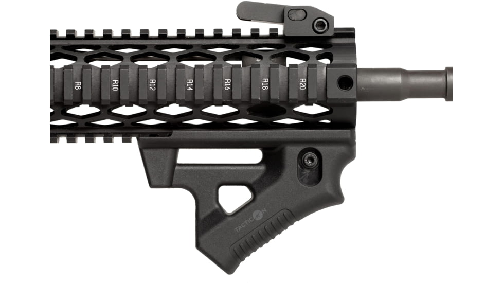 Tacticon Armament BattleGrip 12 Angled Rifle Foregrip, Black, BG12BK