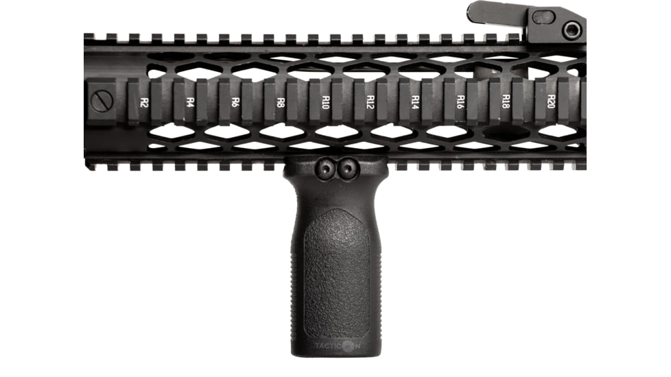 Tacticon Armament BattleGrip 3 Tactical Rifle Foregrip, Black, BG03BK