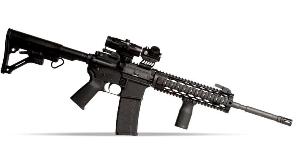 Tacticon Armament BattleGrip 3 Tactical Rifle Foregrip, Black, BG03BK