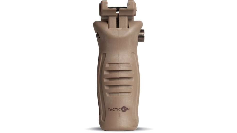 Tacticon Armament BattleGrip 5 Foldable Rifle Foregrip, Tan, BG05TN