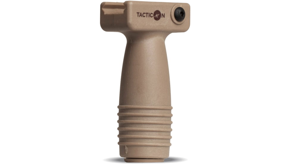 Tacticon Armament BattleGrip 7 Vertical Broom Handle Rifle Foregrip, Tan, BG07TN