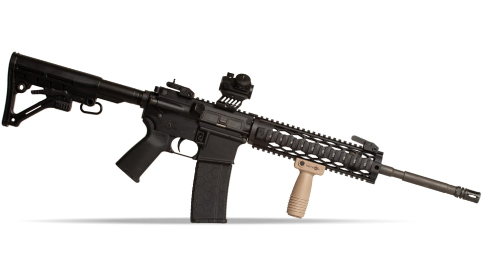 Tacticon Armament BattleGrip 7 Vertical Broom Handle Rifle Foregrip, Tan, BG07TN