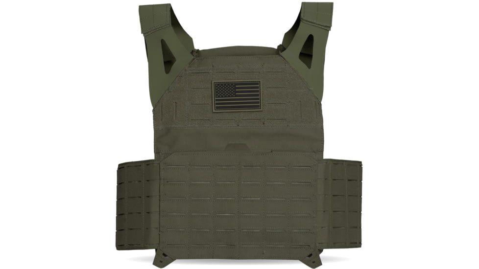 Tacticon Armament BattleVest Lite Plate Carrier, Ranger Green, BV-LT-RG