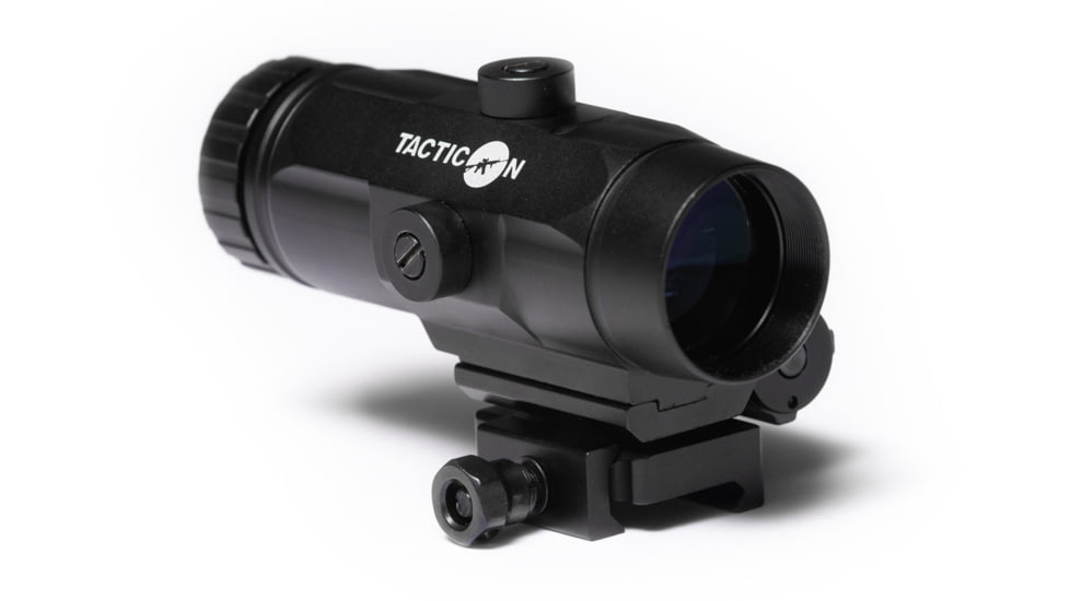 Tacticon Armament Falcon V1 3x Red Dot Magnifier, Black, FALCV13X