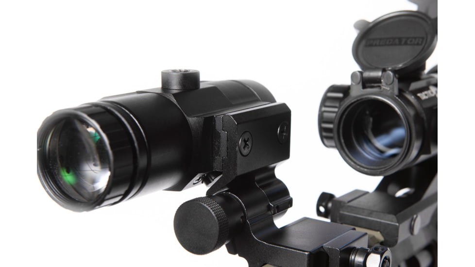 Tacticon Armament Falcon V1 3x Red Dot Magnifier, Black, FALCV13X