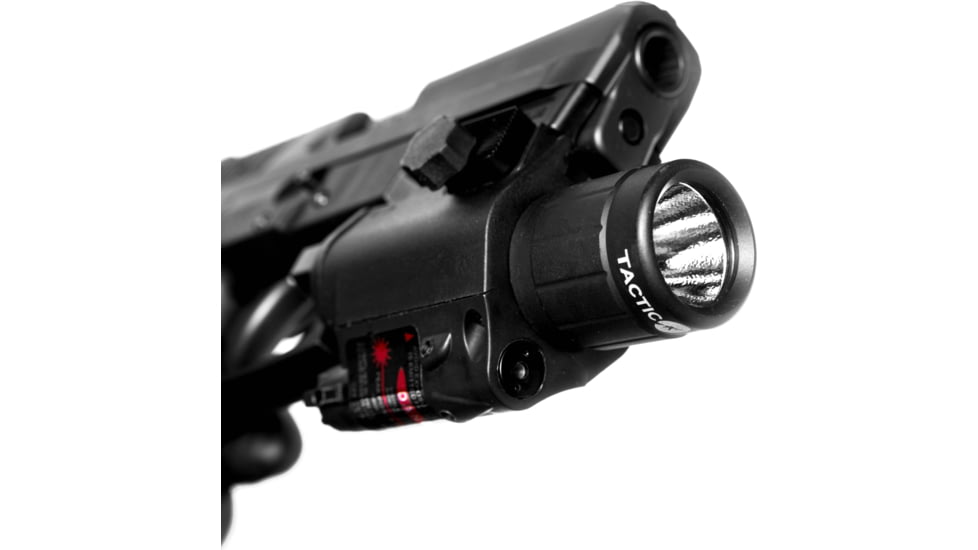 Tacticon Armament Firefly V1 Pistol and Rifle Laser/Flashlight Combo, Red Laser, Black, FRL10
