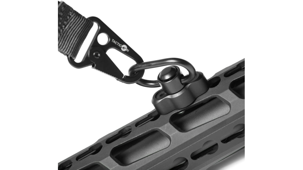 Tacticon Armament Keymod QD Sling Mount, 2 Pack, Black, 2QDKM