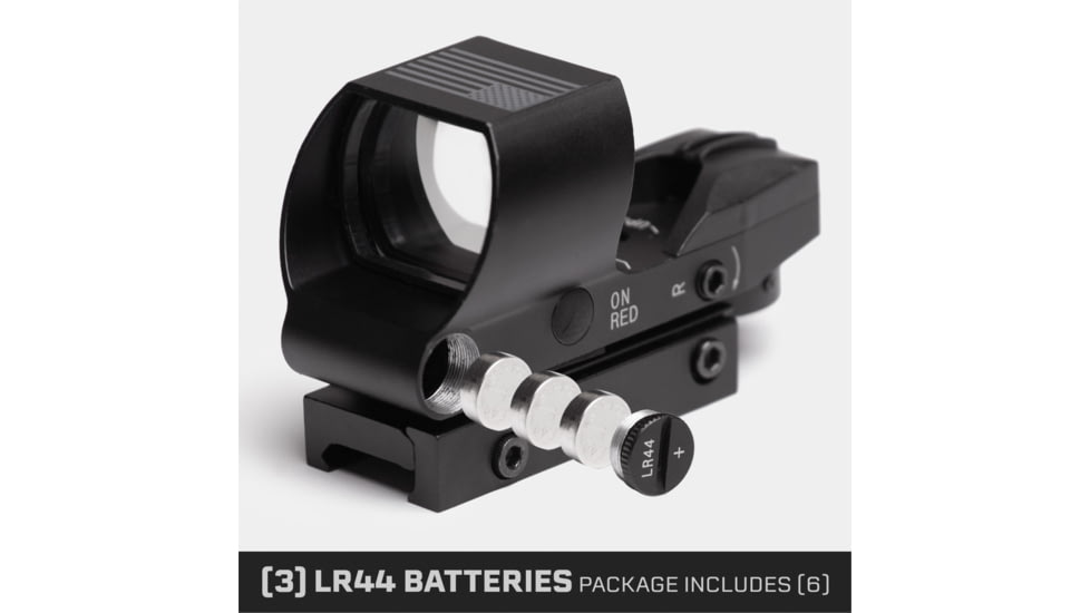 Tacticon Armament Predator V2 Red/Green Dot Reflex Sight, Black, PRDV200