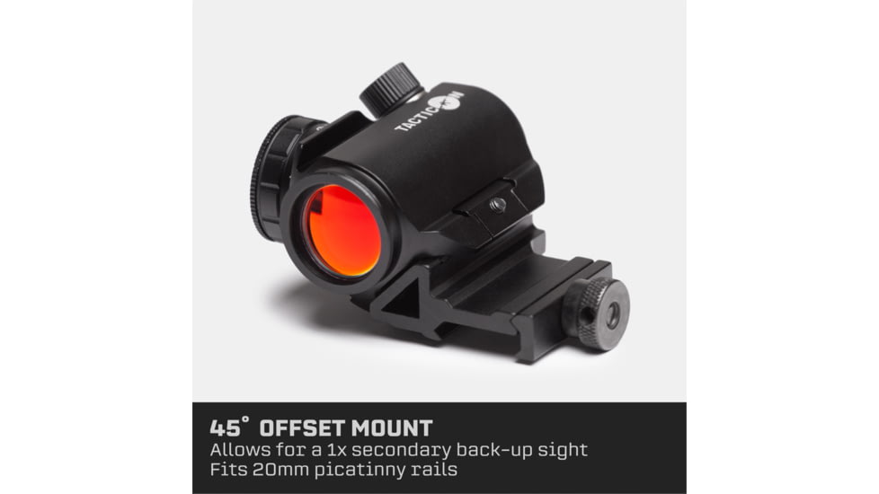 Tacticon Armament Predator V3 Tactical Optic Micro Red Dot Sight, Black, PRDV300