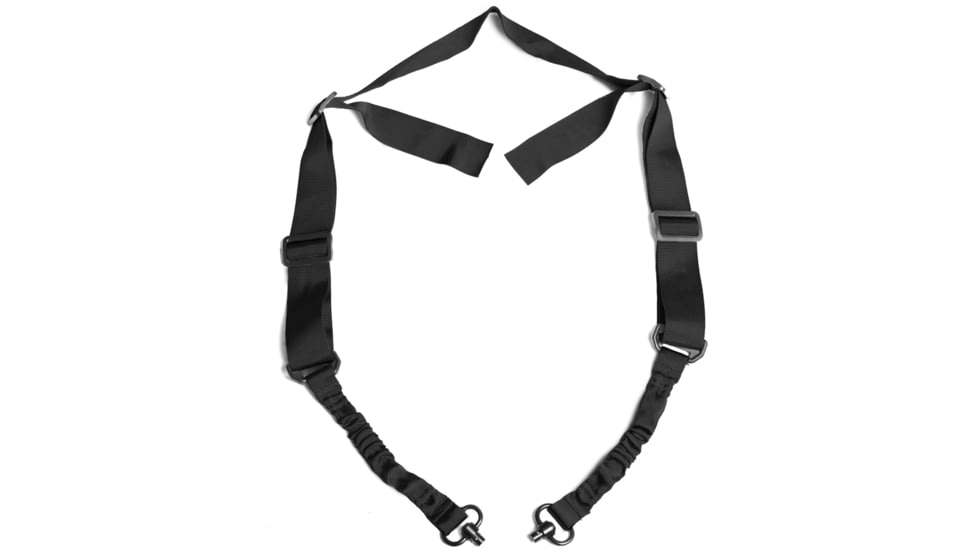 Tacticon Armament Rifle Sling w/QD Mount, Black, QDRSBK1PK