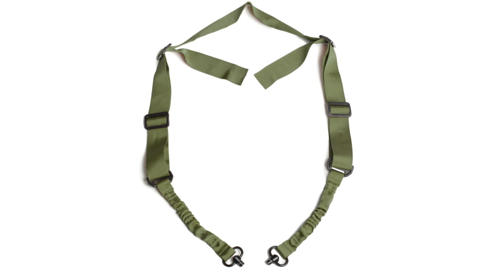 Tacticon Armament Rifle Sling w/QD Mount, OD Green, QDRSGN1PK