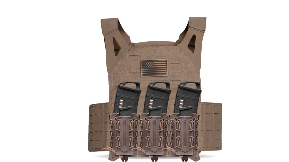 Tacticon Armament Single Rifle Magazine Pouch, Tan, R1-MC-TN