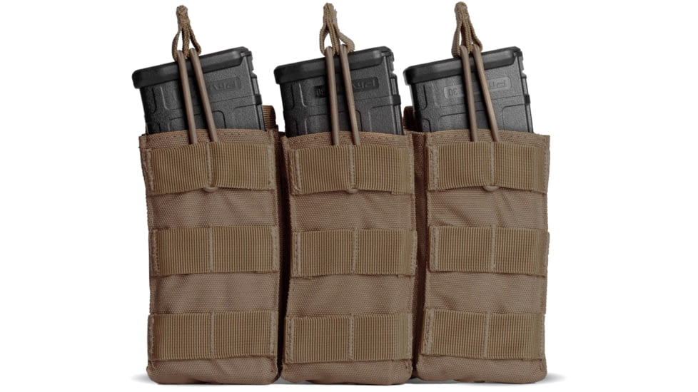 Tacticon Armament Triple Rifle Mag Pouch, Coyote Brown, CBR3/R3-BP-CB