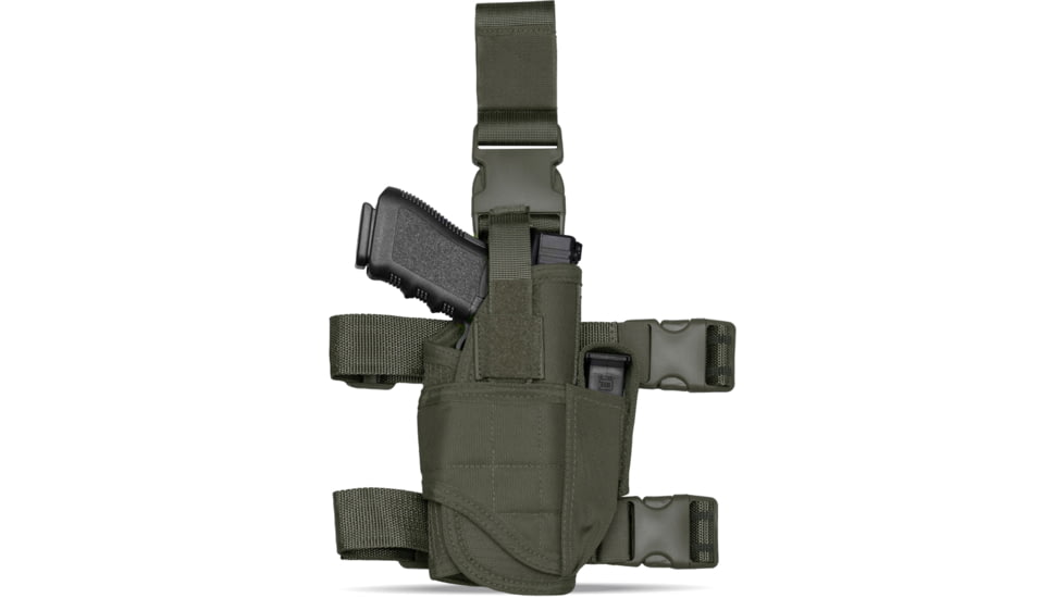 Tacticon Armament Universal Drop Leg Holster, Right Handed, Ranger Green, DLGHRGRH