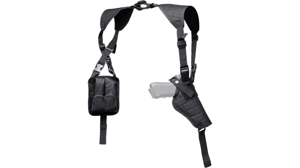Tacticon Armament Universal Shoulder Holster, Black, UVSHBK
