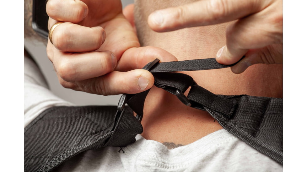 Tacticon Armament Universal Shoulder Holster, Black, UVSHBK