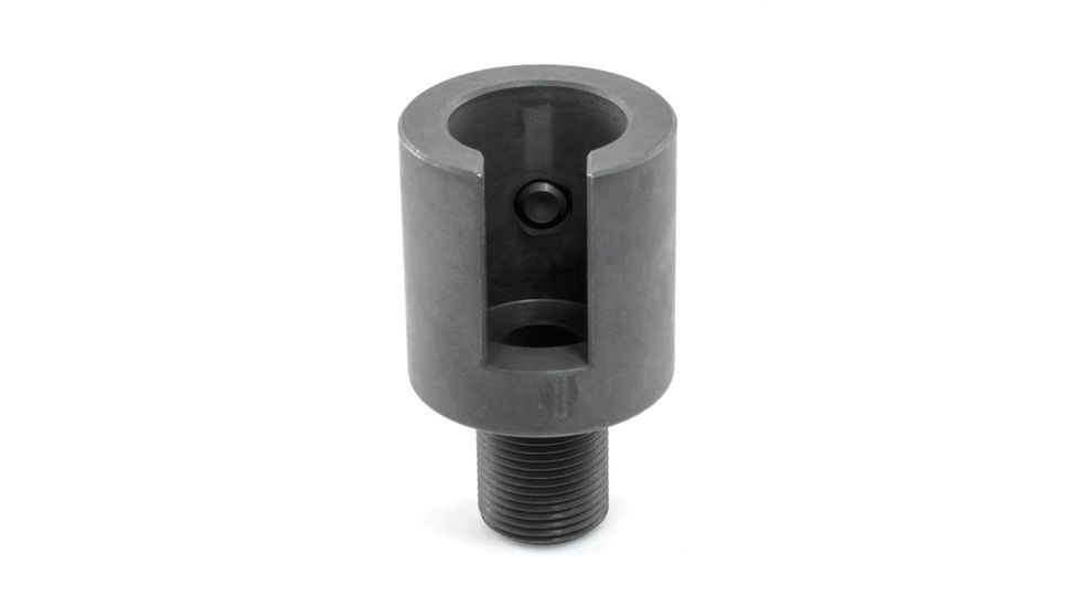 Tacticool22 Threaded Barrel Adapter for Ruger 10/22, 1/2-28, Black, TBE 1 BLK