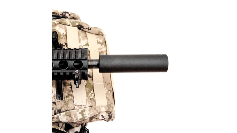 Tacticool22 Barrel Shroud Threaded, 1/2-28 TPI, 4.5in, Black, TBS-1/2-28 4.5 Inch