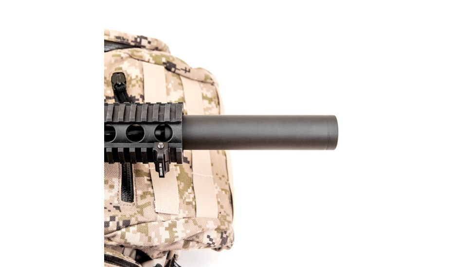 USED Tacticool22 Barrel Shroud Threaded, 1/2-28 TPI, 4.5in, Black, TBS-1/2-28 4.5 Inch, EDEMO1