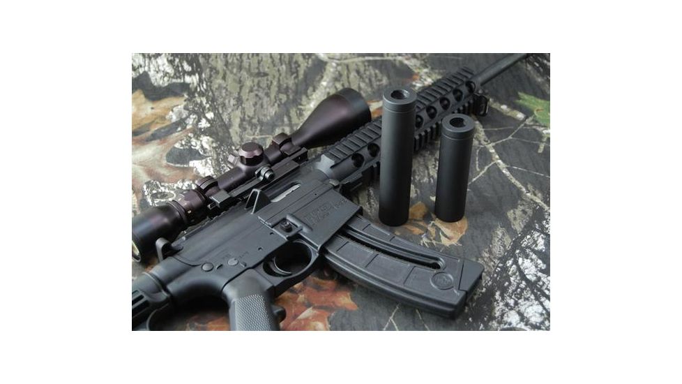 Tacticool22 Barrel Shroud Threaded, 1/2-28 TPI, 4.5in, Black, TBS-1/2-28 4.5 Inch