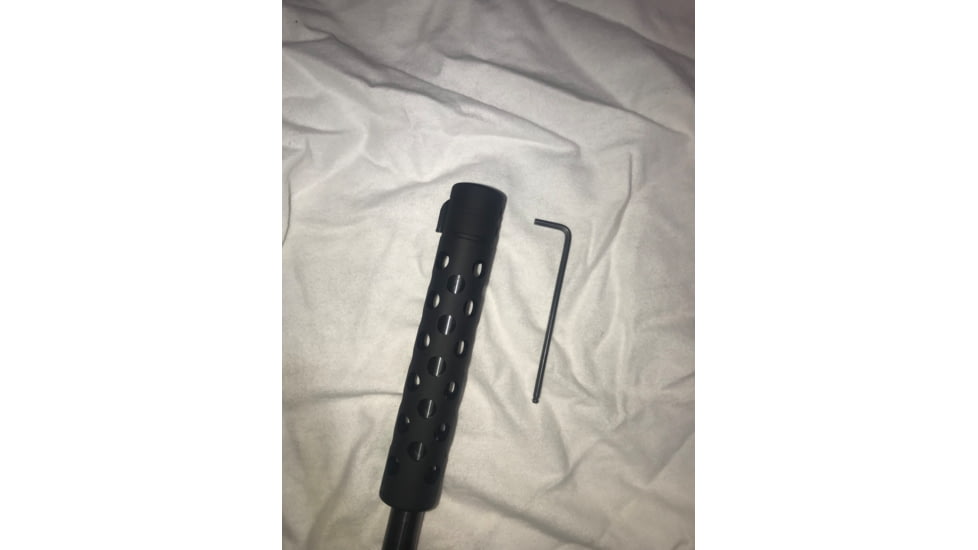 Tacticool22 Vented Barrel Shroud for Ruger 12/22, 8in, Black, VBS- 10-22 - 8 Inch