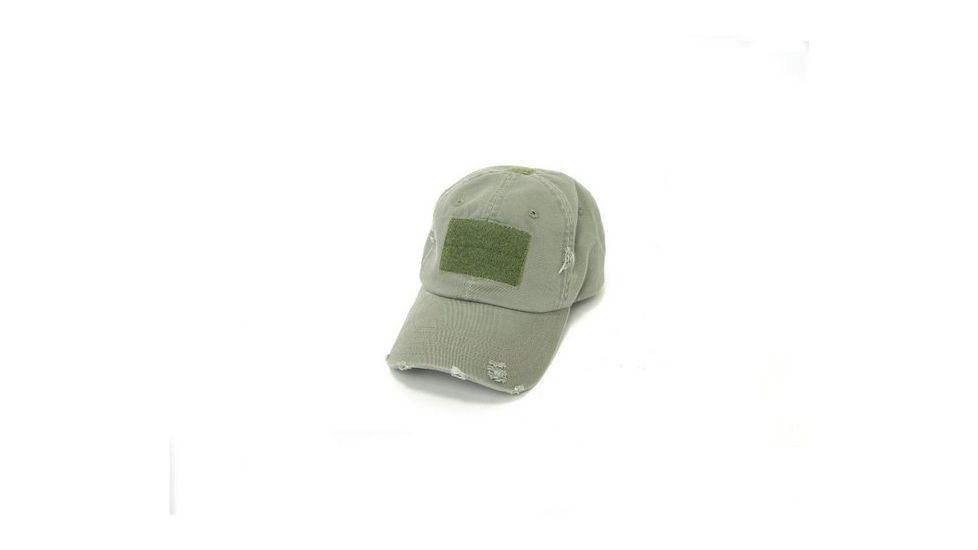 Tactical Assault Gear Warrior Hat Distressed Ranger Green