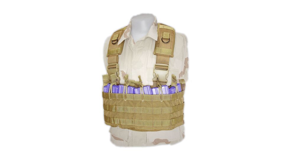 Tactical Assault Gear Gladiator Chest Rig Coyote Tan GCR1CT