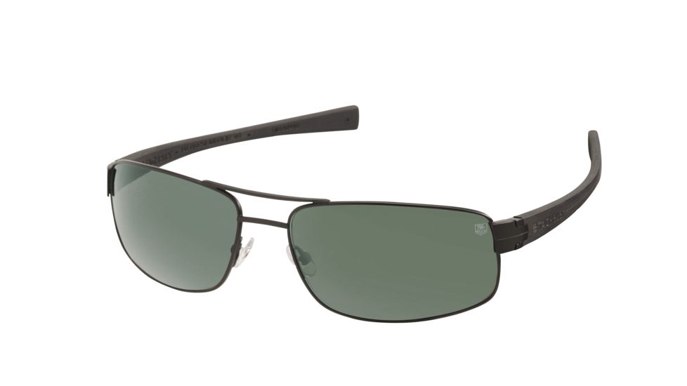 Tag Heuer 0251 Bifocal Prescription Sunglasses, Black Frame - Black Temples Frame, Outdoor Green Lens-0251-301BI