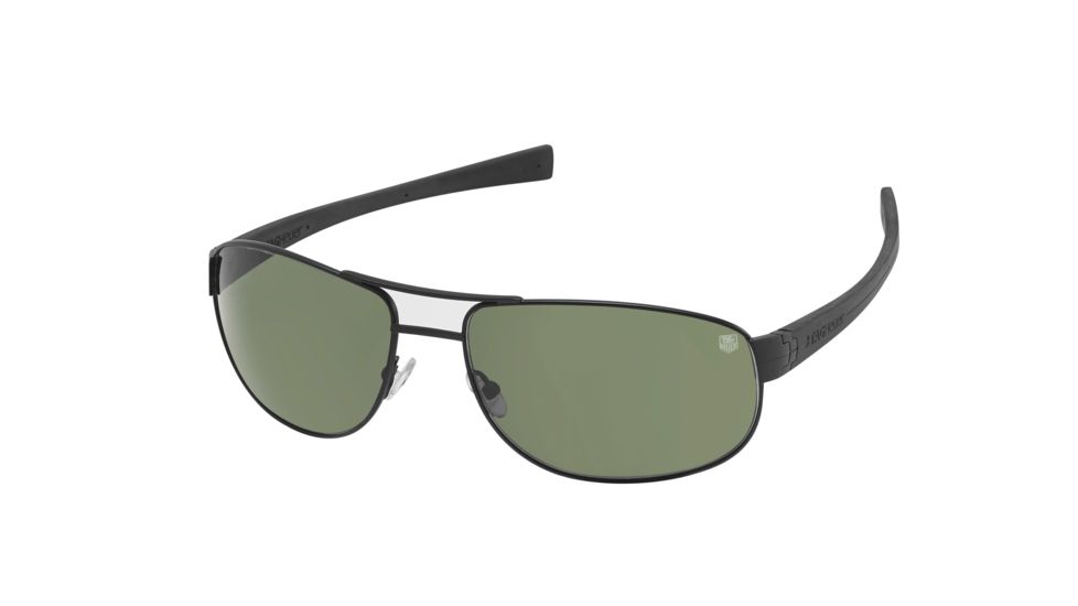 Tag Heuer 0252 Bifocal Prescription Sunglasses, Black Frame - Black Temples Frame, Outdoor Green Lens-0252-301BI