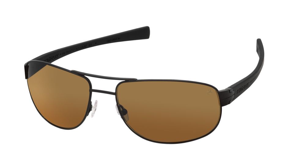 Tag Heuer 0252 Bifocal Prescription Sunglasses, Chocolate Frame - Dark Brown/Black Temples Frame, Polarized Precision Brown Lens, 0252-203BI