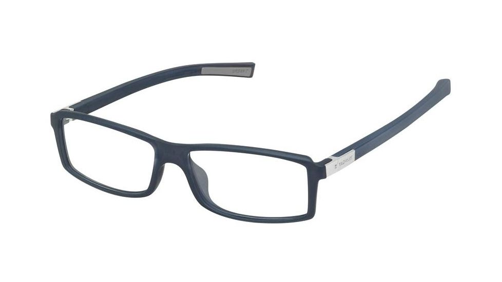 Tag Heuer 0513 Bifocal Prescription Eyeglasses, Matte Grey Frame - Matte Grey Temples Frame, Clear Lens-0513-007BI