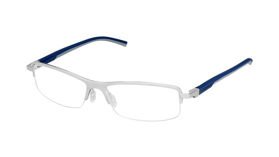 Tag Heuer 0825 Bifocal Prescription Eyeglasses, Pure Frame - Smart Blue/Light Grey Frame, Clear Lens-0825-004BI