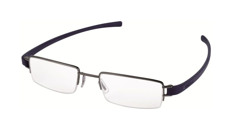 Tag Heuer 7206 Bifocal Prescription Eyeglasses, Anthracite Ceramic Frame - Smart Blue Temples Frame, Clear Lens-7206-016BI