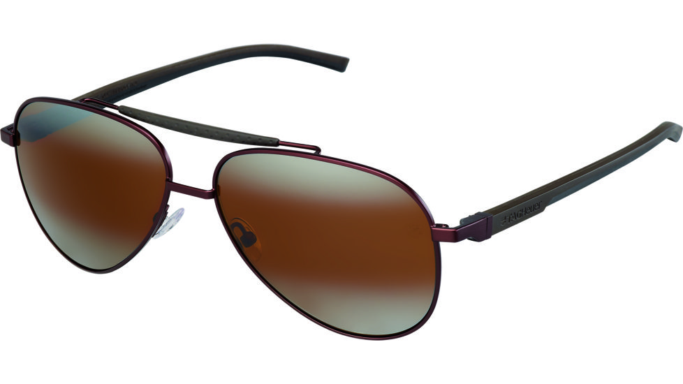 Tag Heuer Automatic Sunglasses, Chocolate Frame/Dark Brown Black Temples, Brown Outdoor Lens 0881-203