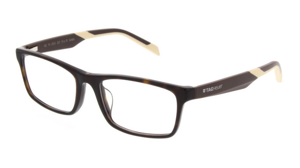 Tag Heuer B. Urban 0555 Progressive Prescription Eyeglasses, Brown Tortoise Frame, 0555-003PR