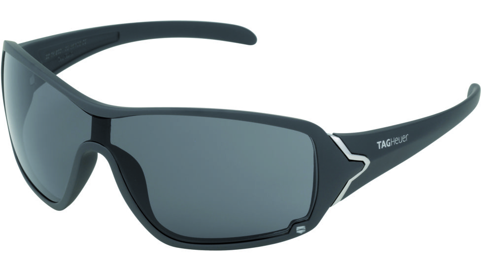 Tag Heuer Racer Sunglasses, Sand Polished Frame/Grey Temples, Grey Outdoor Lens 9201-103