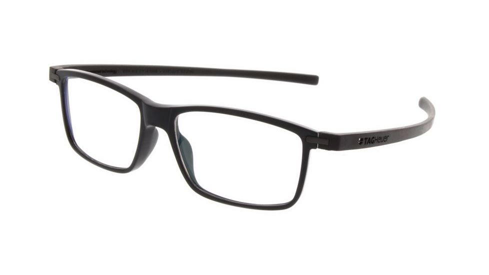 Tag Heuer Reflex 3 Acetate 3951 Progressive Prescription Eyeglasses, Black Frame, 3951-001PR