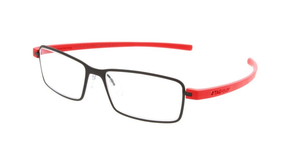 Tag Heuer Reflex 3 Rimmed 3903 Bifocal Prescription Eyeglasses, Black Frame, 3903-002BI