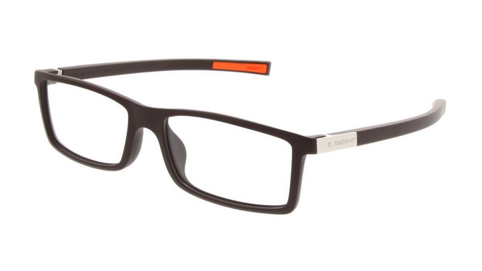 Tag Heuer Urban 7 0512 Progressive Prescription Eyeglasses, Matte Brown Frame, 0512-012PR