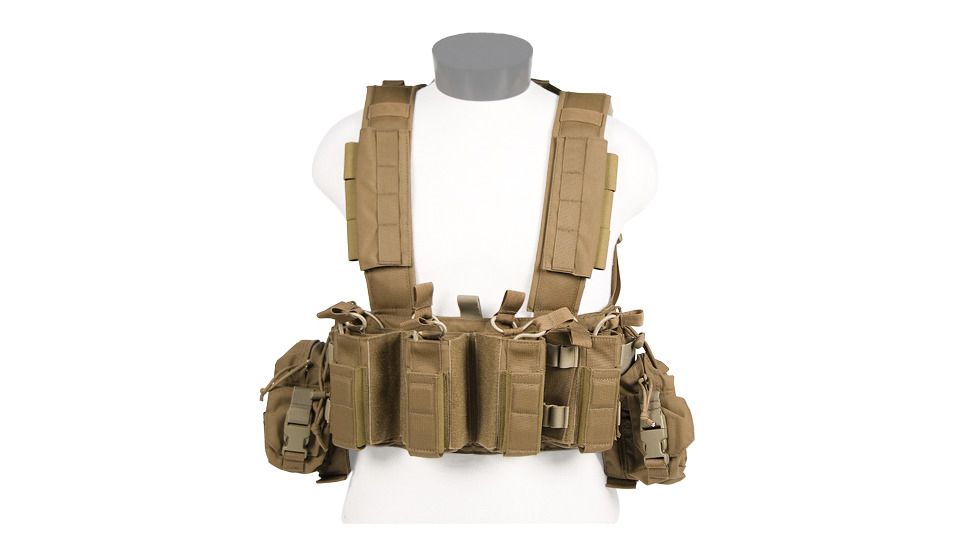 Tactical Assault Gear Intrepid Chest Rig Coyote Tan ICR1CT