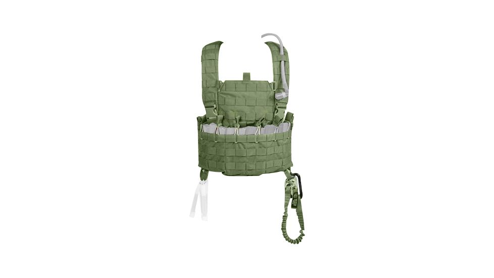 Tactical Assault Gear Marine Gladiator Chest Rig w/ Bib - Ranger Green 813336