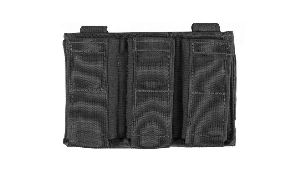 Tactical Assault Gear MOLLE Magnet Universal Pistol Magazine 3 Pouch, Black 812279