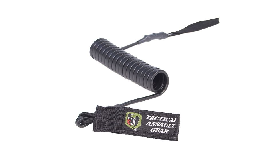 Tactical Assault Gear Tactical Pistol Lanyard TAG Weapon Accessory TPL1BK