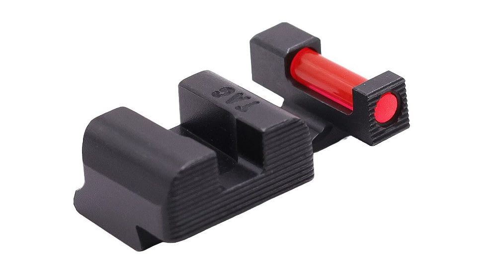 Tag Precision Beretta TSH TAC Pistol Sights Fiber Optic, M9A4, 92XI, Black, 085BE085PN