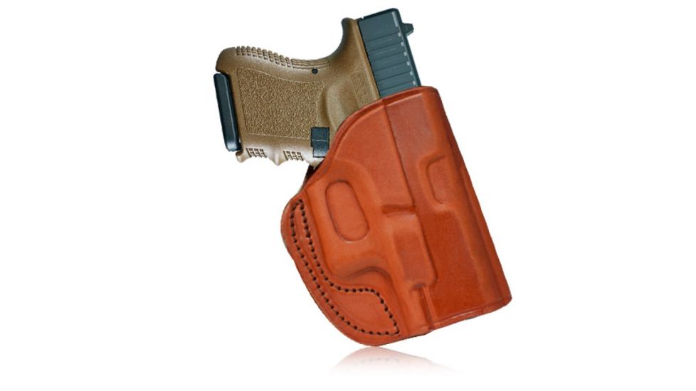 Tagua Gunleather Cross Draw Holster for CZ, Brown, Right Hand, CDH3-082