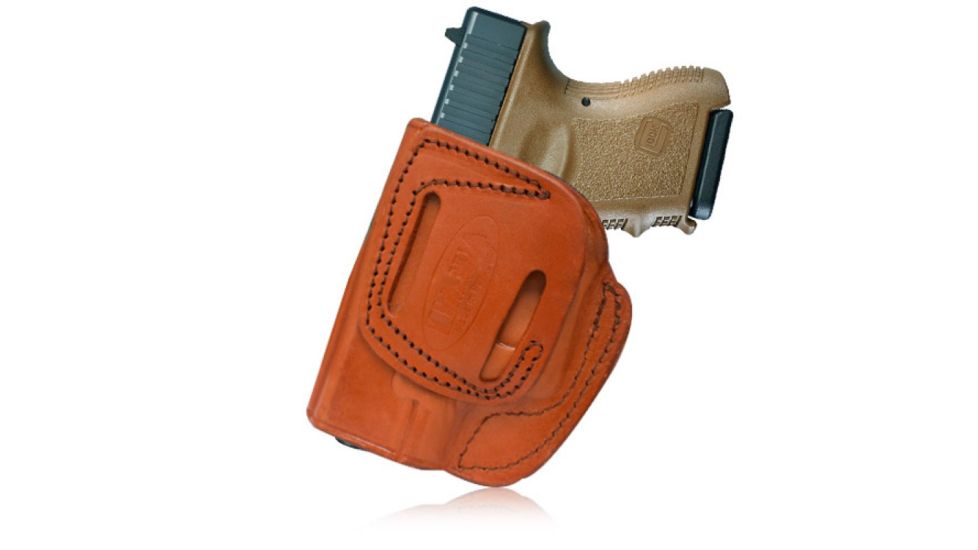 Tagua Gunleather Cross Draw Holster for CZ, Brown, Right Hand, CDH3-082