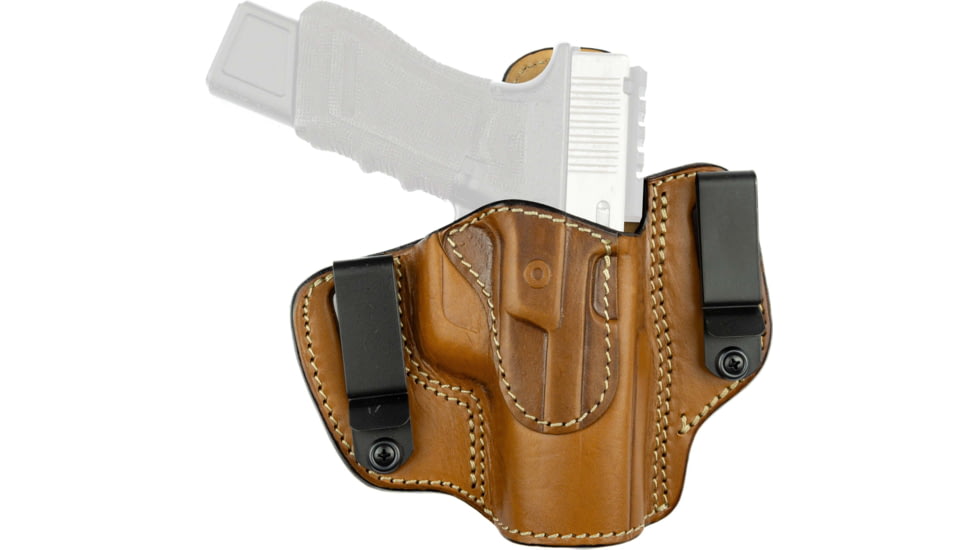 Tagua Gunleather Elite Dch IWB/OWB Leather Holster, Sig Sauer P365/Taurus GX4, Brown, TX-ELITE-DCH-492