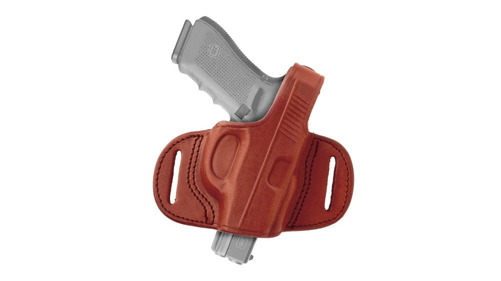 Tagua Gunleather Mini Thumb Break Belt Holster, Brown, Right Hand, BH1M-337